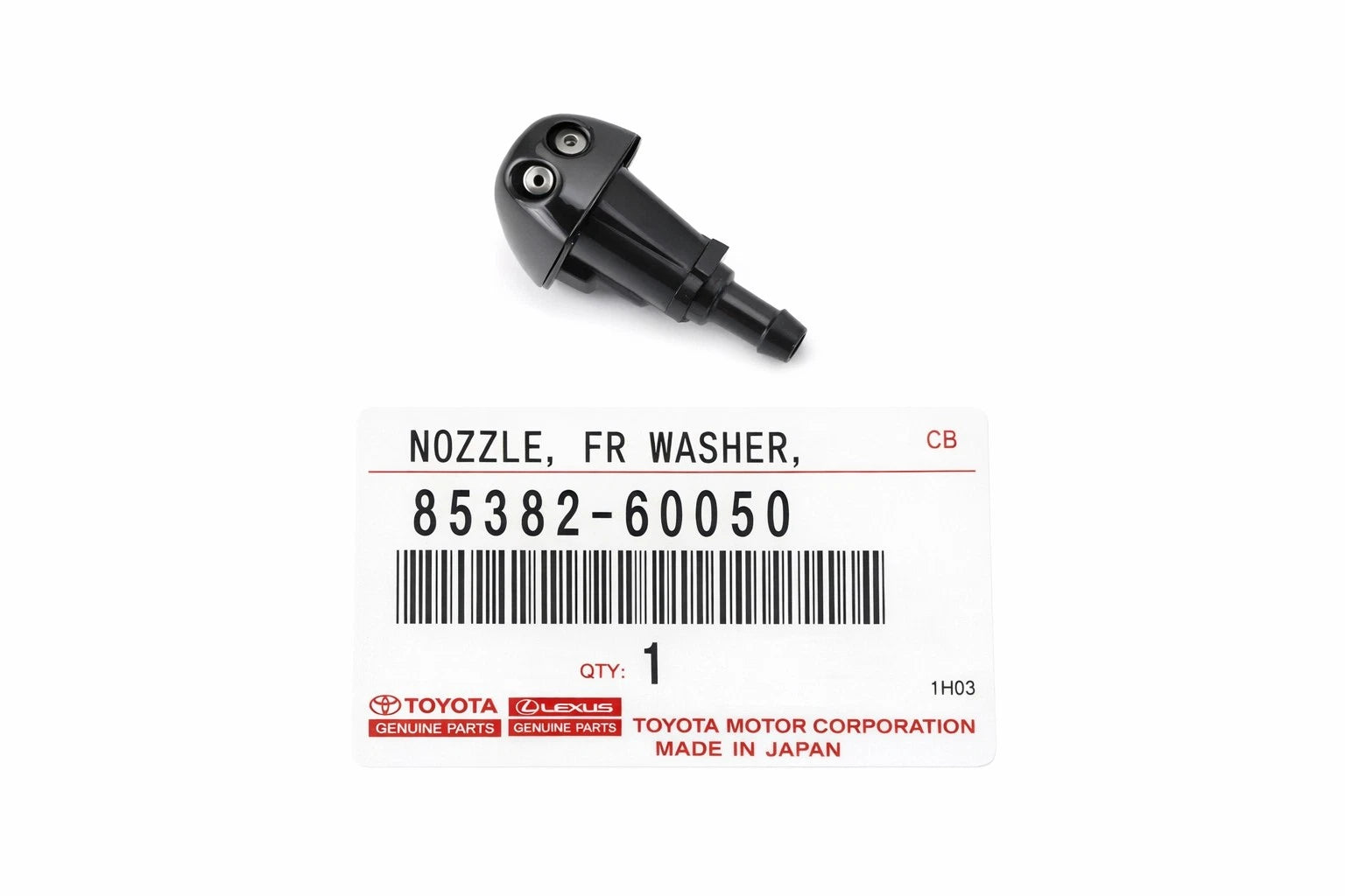 Genuine OEM Front Windshield Washer Nozzle for Lexus LX470 (1998–2007) 8538260050