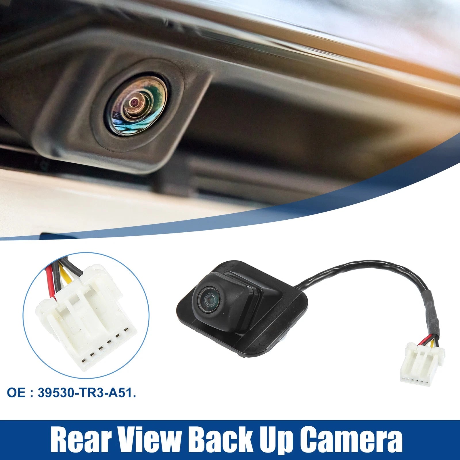 Rear View Backup Camera for Honda Civic (2013–2015) No. 39530-TR3-A51