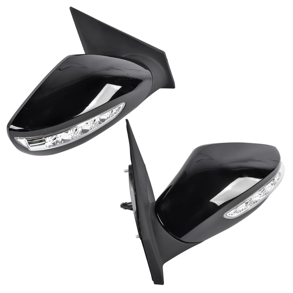Power Heated Side Mirror Pair for Hyundai Sonata (2011–2014) - With Signal Light