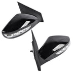 Power Heated Side Mirror Pair for Hyundai Sonata (2011–2014) - With Signal Light