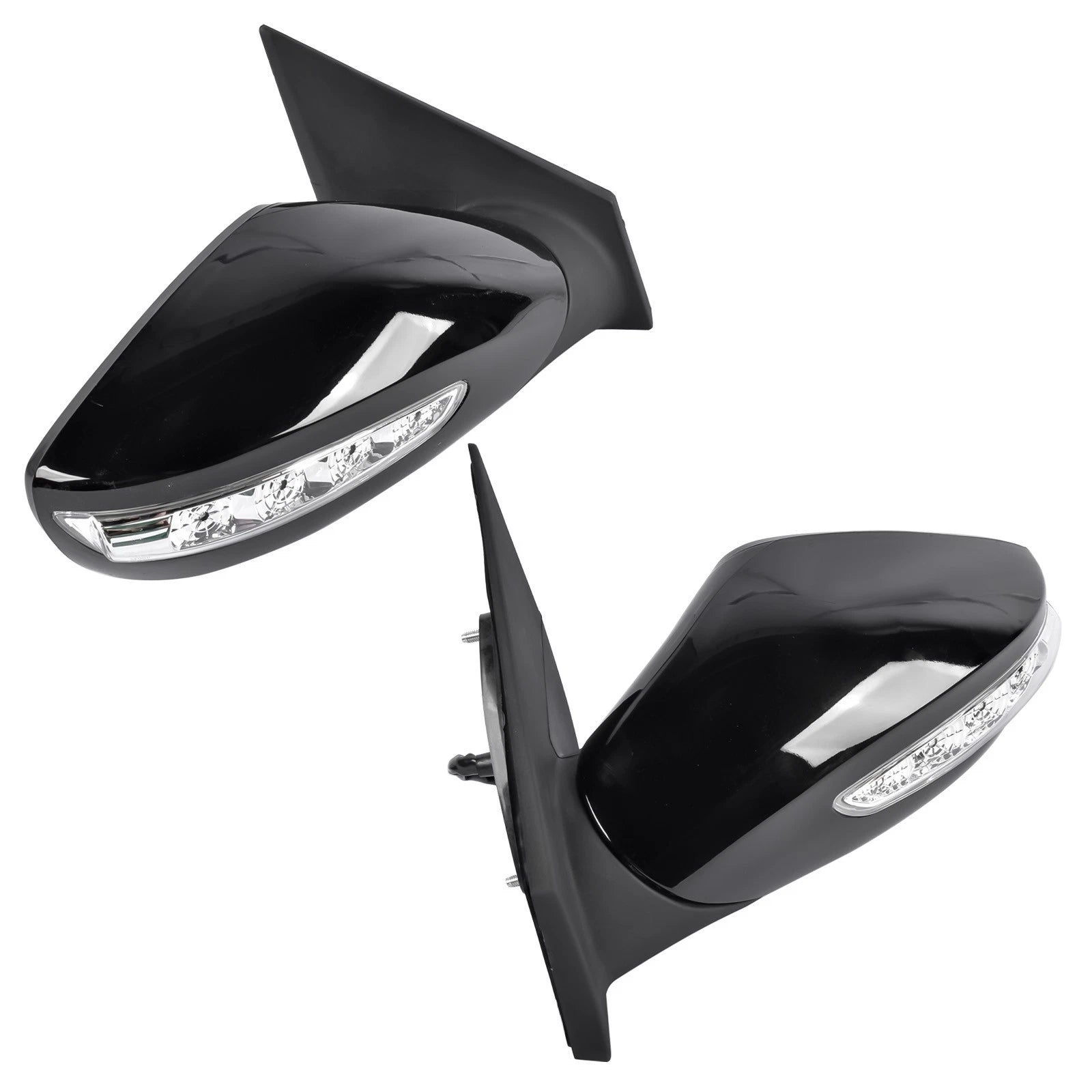 Power Heated Side Mirror Pair for Hyundai Sonata (2011–2014) - With Signal Light