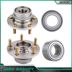 Set of 4 Wheel Hub and Bearing for Hyundai Tucson (2005)