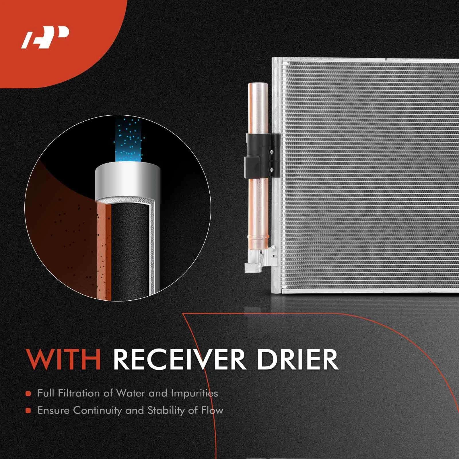 A/C Condenser & Cooling Fan Assembly for Ford Focus (2012-2018)