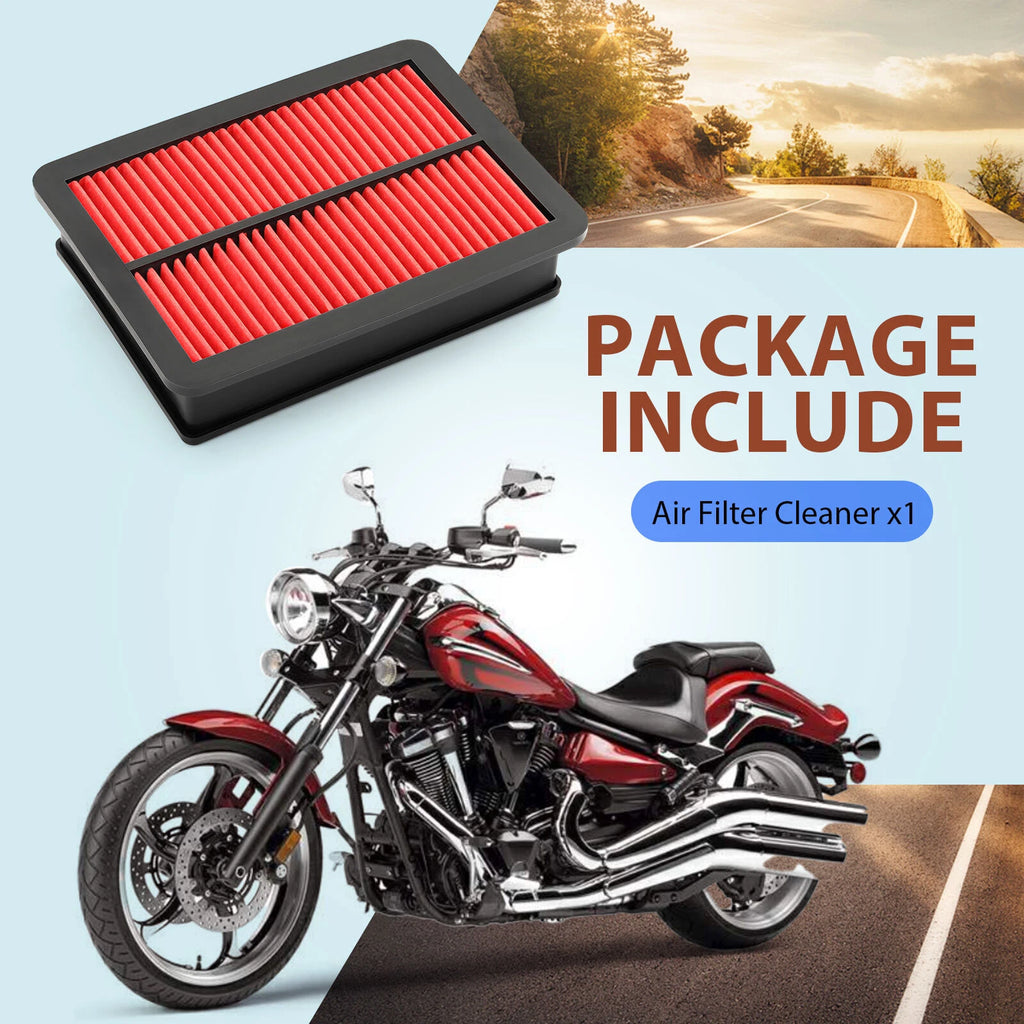 Air Filter Cleaner for Yamaha XV 1900 (2006–2017) 1D7-14461-01-00