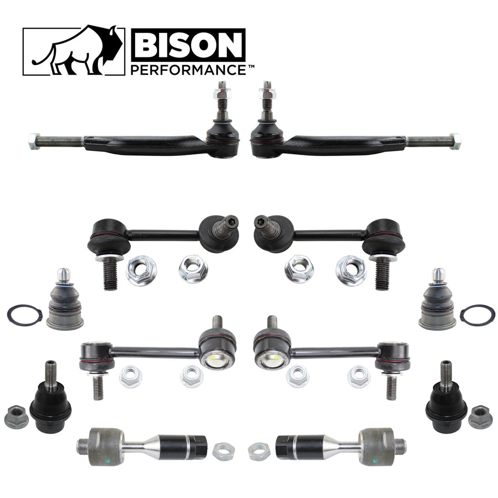 12pc Sway Bar Link Tie Rod Ball Joint Kit for GMC