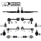 12pc Sway Bar Link Tie Rod Ball Joint Kit for GMC