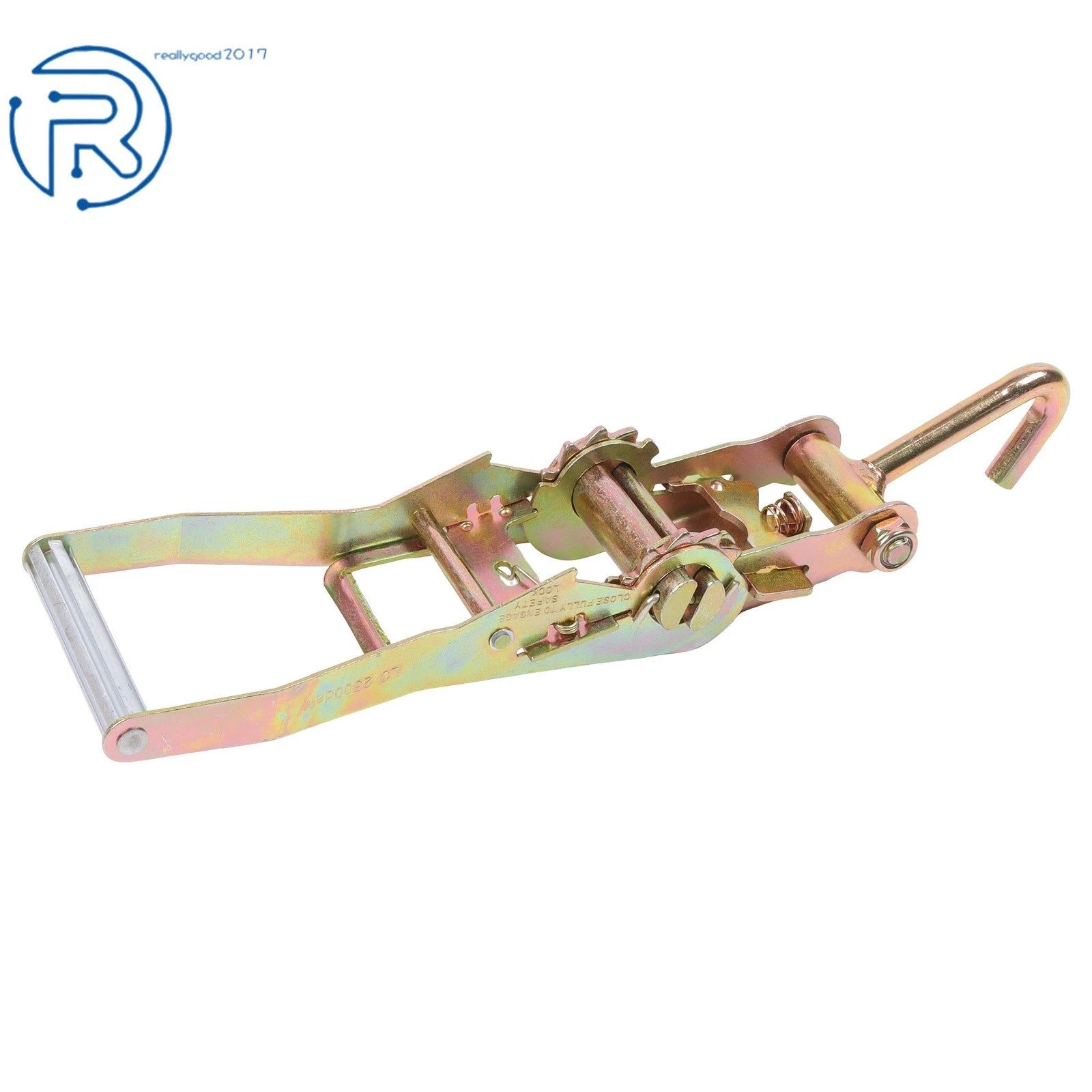 8 PCS Ratchet Tie Down Straps 2" WLL 1000lbs Steel J-Hook for Trailer