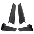Set of 2 Rocker Panel Covers for Chevrolet Silverado Extended (1999–2006) Black