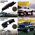 Dash Mat Cover for Ford F150 F250 F350 (1992–1996, 2004–2008) Black