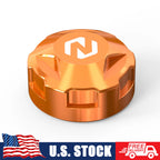 NICECNC Orange Cooling Reservoir Tank Cover Cap for KTM 250 Duke 390 Duke (2024)