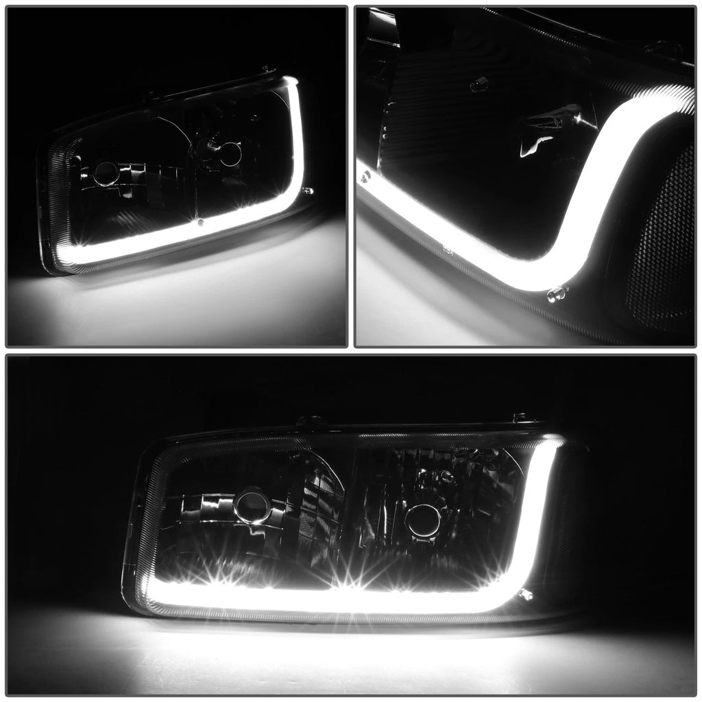 LED DRL Bar Headlight Bumper Lamp for GMC Sierra (1999–2007)
