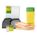 Mann Oil Air Carbon Cabin Filter Service Kit for Mercedes SL500 SL550 (2002–2012)