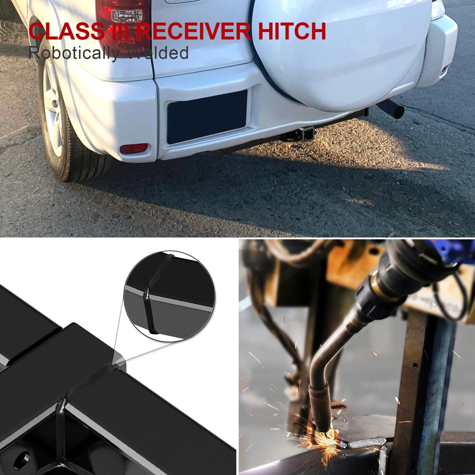 Trailer Hitch Receiver for Toyota RAV4 (1996-2005)