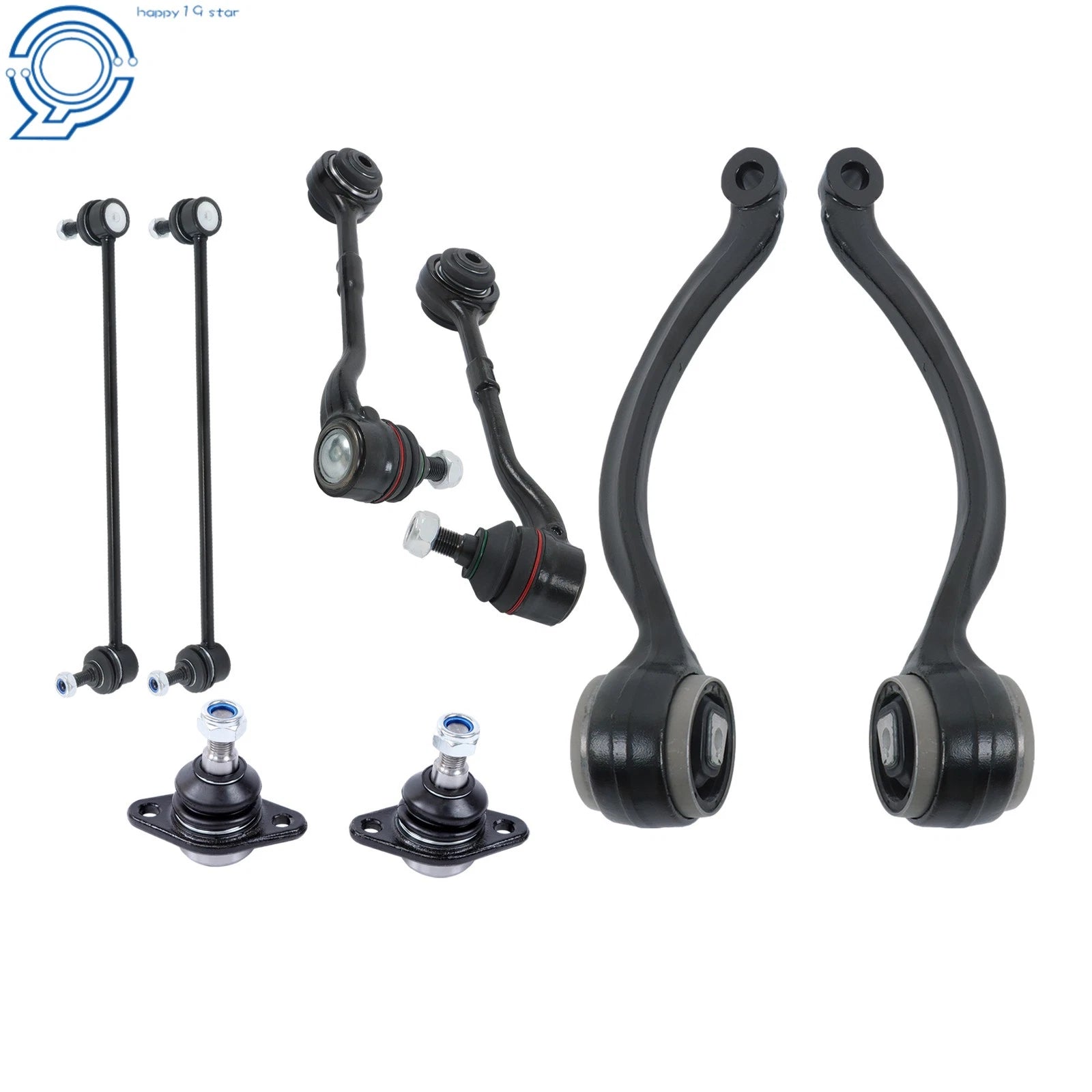 Front Control Arm Ball Joint Sway Bar Link Suspension Kit for BMW X1 (2012–2015)