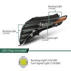 LED DRL Daytime Running Lights for Hyundai Tucson (2022–2024)