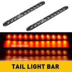 11 LED Trailer Brake Light Bar for Truck RV (15", Sealed)