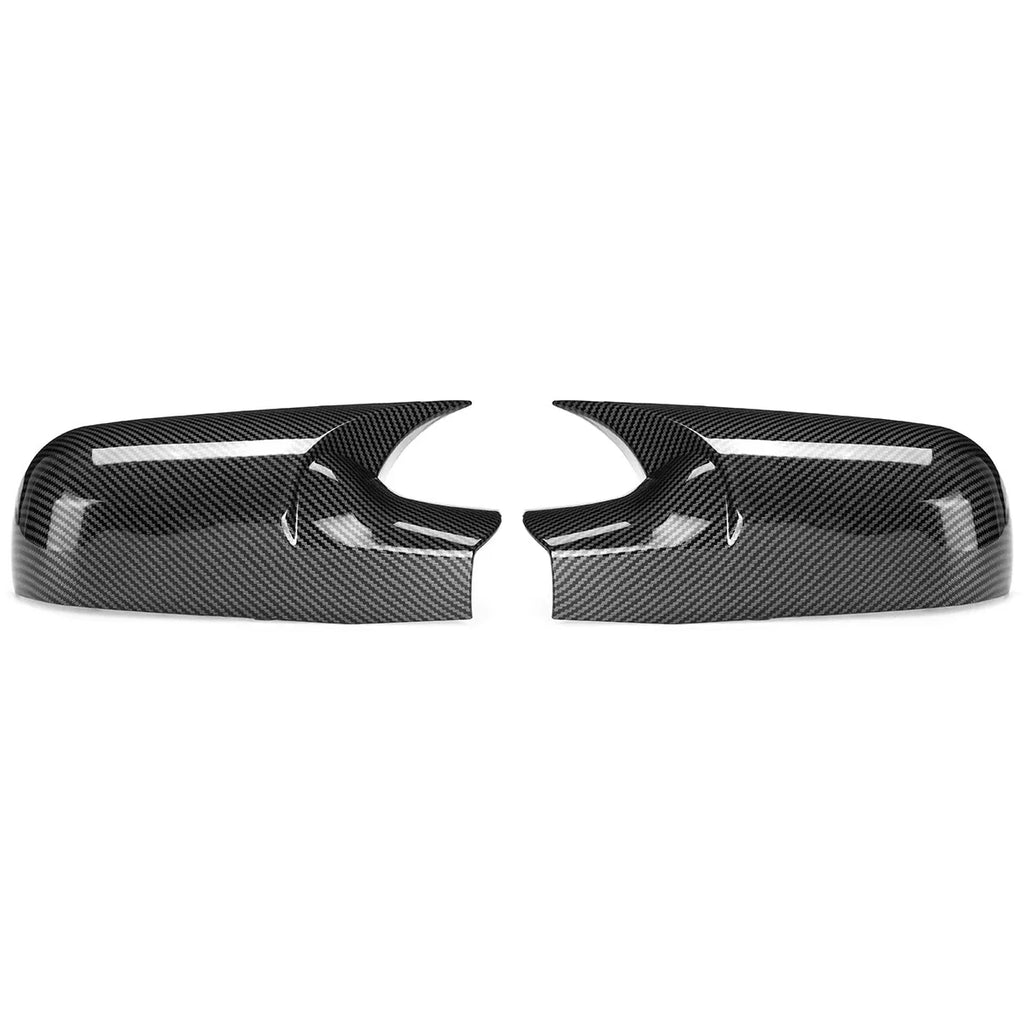 Carbon Fiber Side Mirror Cover Cap Add-On for Renault Megane 2 (2002–2009)