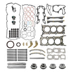 Timing Chain Cam Gears Kit for Hyundai Azera, Kia Sedona, Sorento, Cadenza (3.3L, 3.5L)