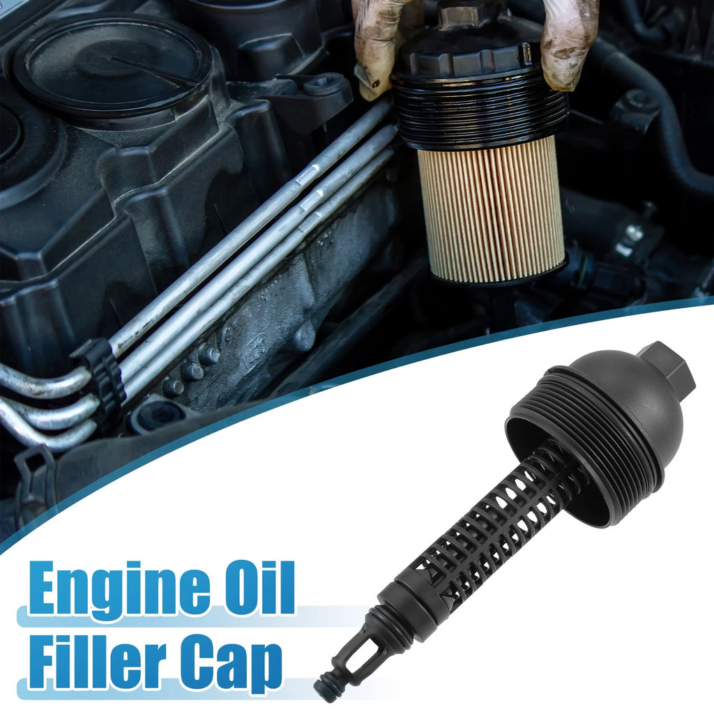 Engine Oil Filter Housing Cover Cap 11427789323 for BMW 335d E90 (2009–2011)