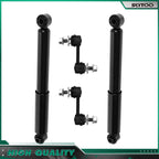 2 Rear Shocks + 2 Stabilizer Bar Links for Kia Sedona (2006–2014)