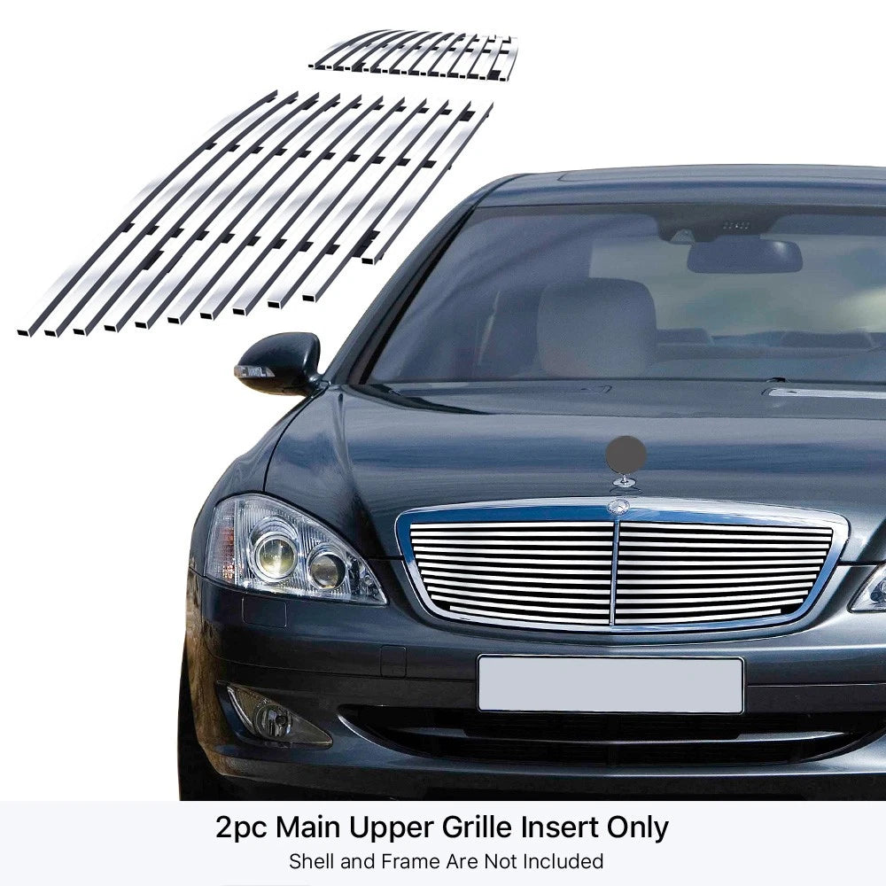 Stainless Chrome Billet Grille for Mercedes-Benz S550/S600 (2007–2011)
