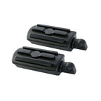 Matte Black Male Mount Footpegs for Harley Road Glide Ultra Limited (2015–2023)
