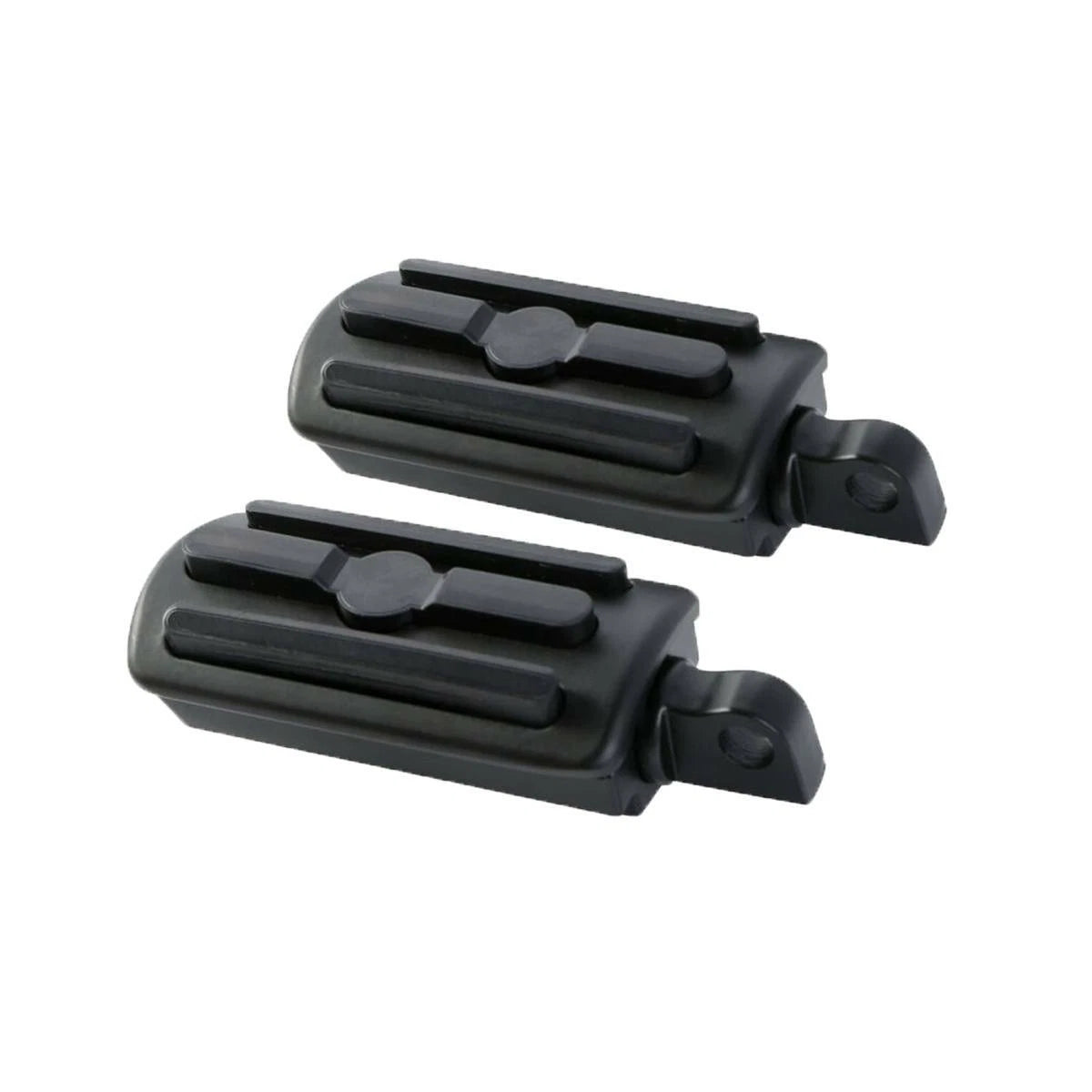 Matte Black Male Mount Footpegs for Harley Road Glide Ultra Limited (2015–2023)