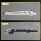 Chrome Front Right Passenger Exterior Door Handle for Hyundai Elantra (2011–2016)