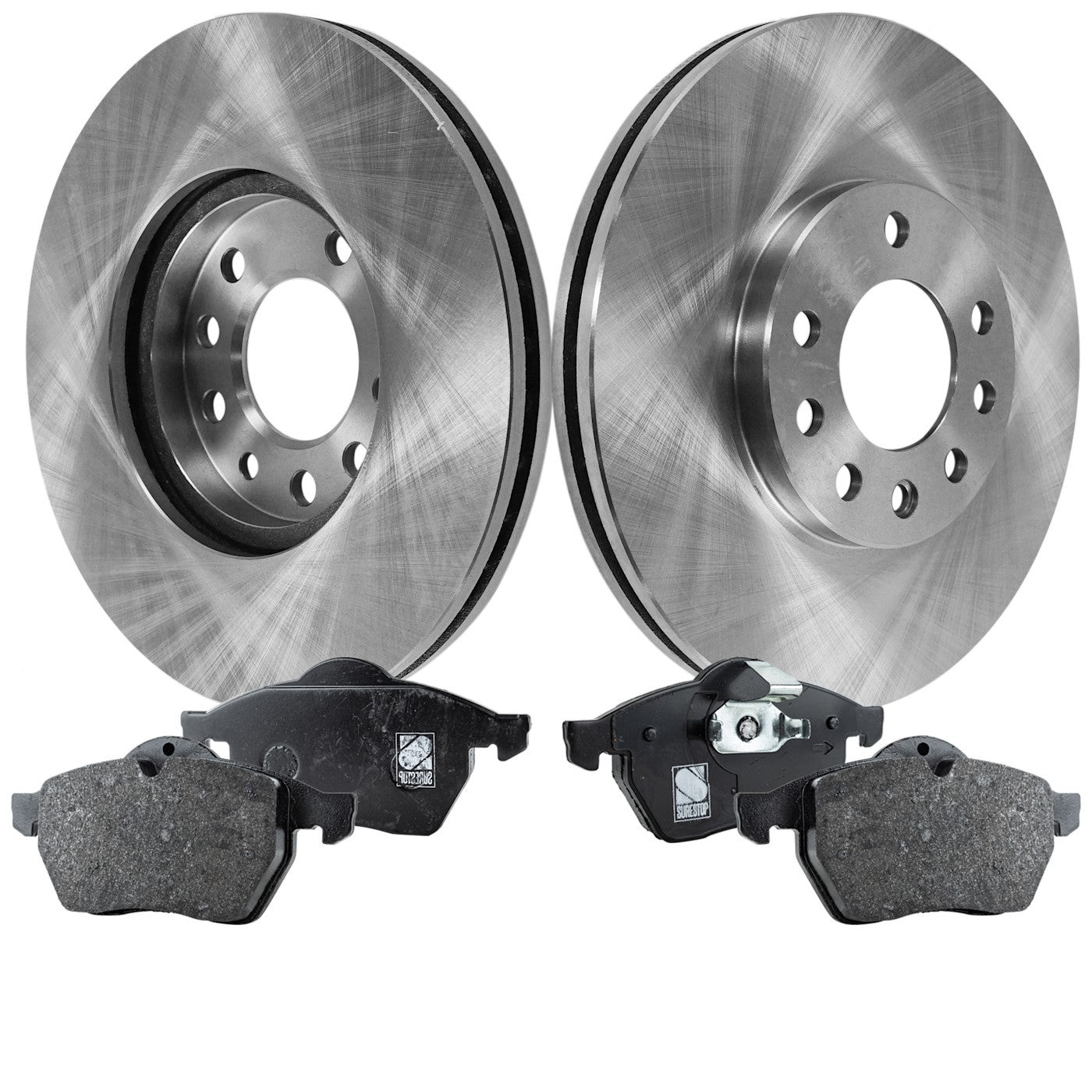 Brake Disc Rotors and Pads Kit for Saab 9-5 900 (1997)