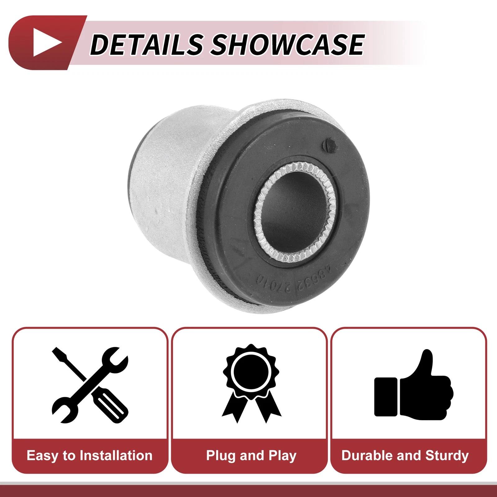 Front Control Arm Suspension Bushing No. 48632-30020 for Toyota Crown (–)