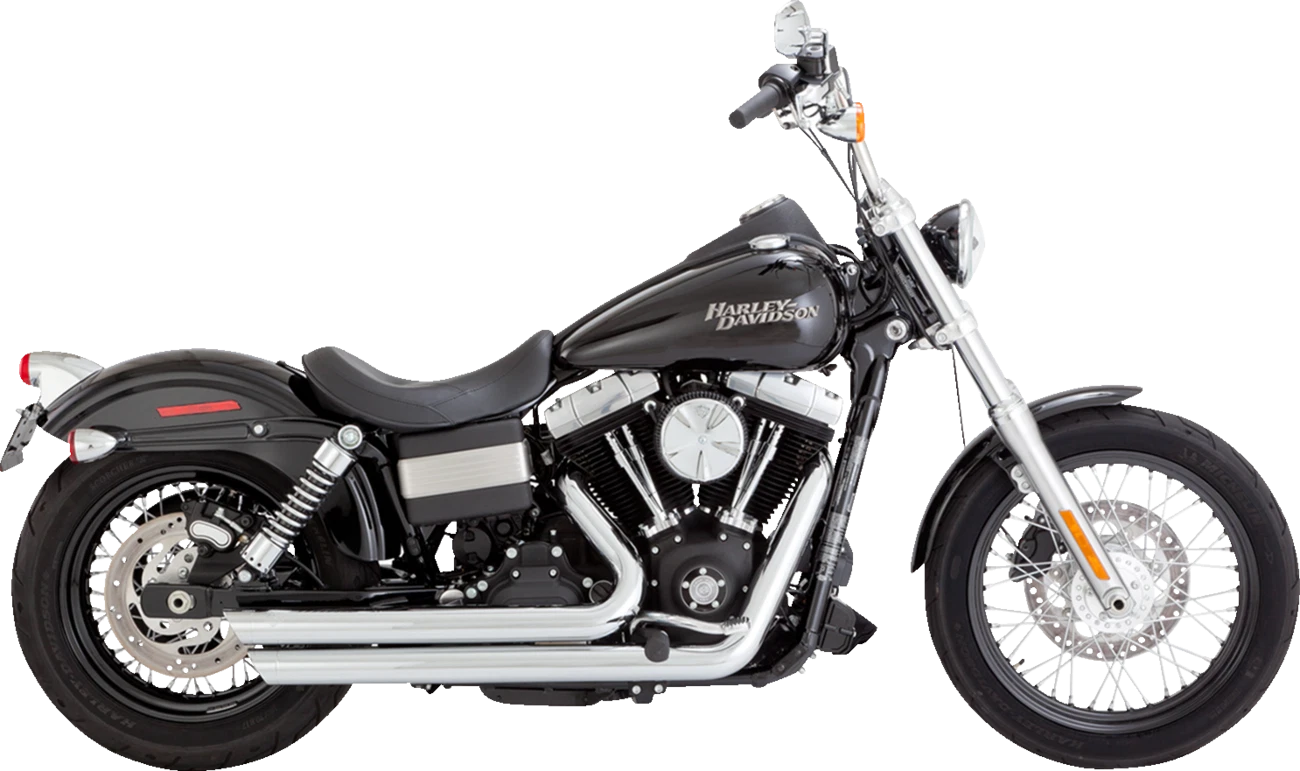 Vance & Hines Big Shots Staggered Exhaust System for Harley Davidson (17958)