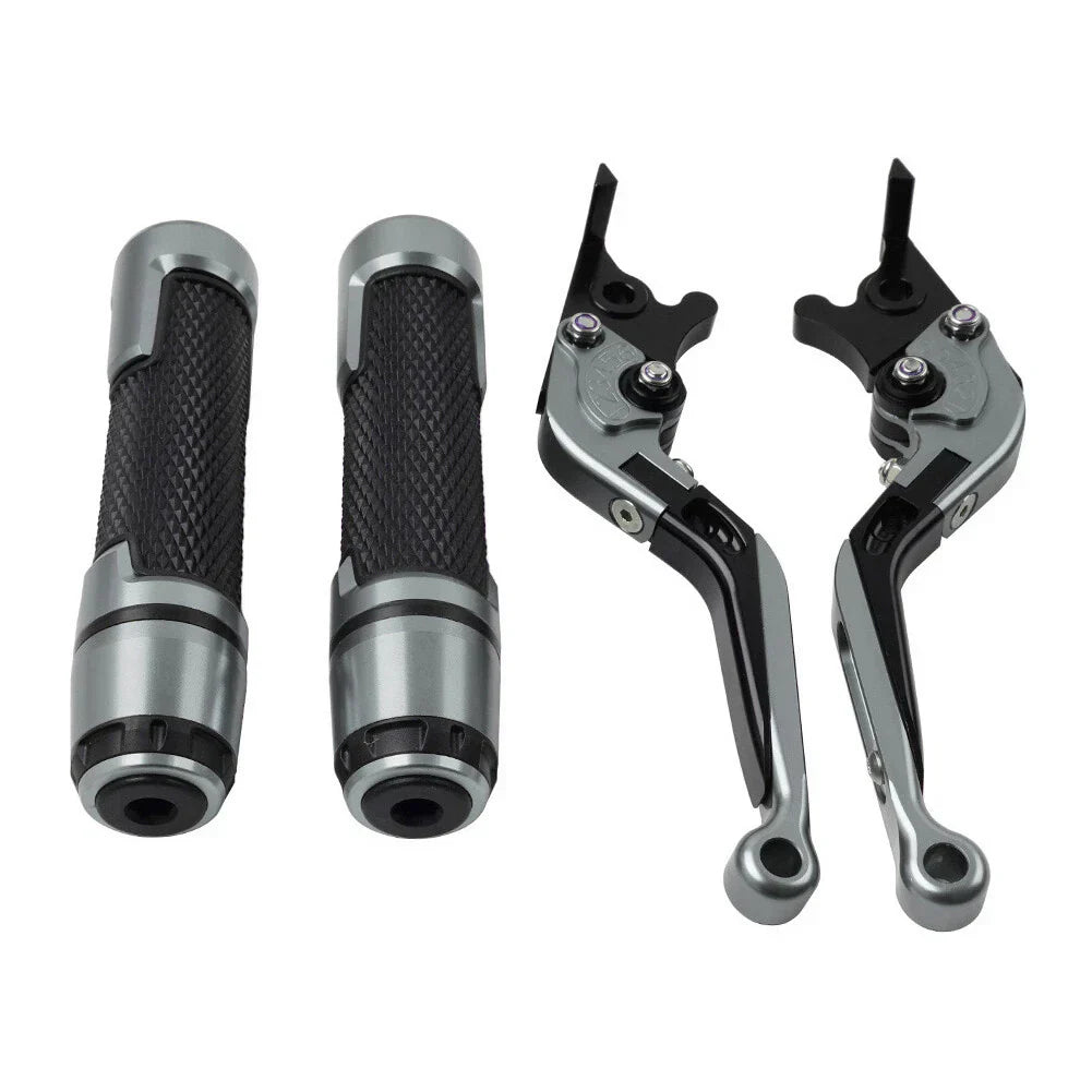 Titan Extendable Brake Clutch Levers Grips Set for BMW F650GS (2002-2007)