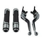 Titan Extendable Brake Clutch Levers Grips Set for BMW F650GS (2002-2007)
