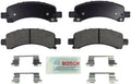 Rear Disc Brake Pads with Hardware for Chevy Express 2500 3500 (Bosch)