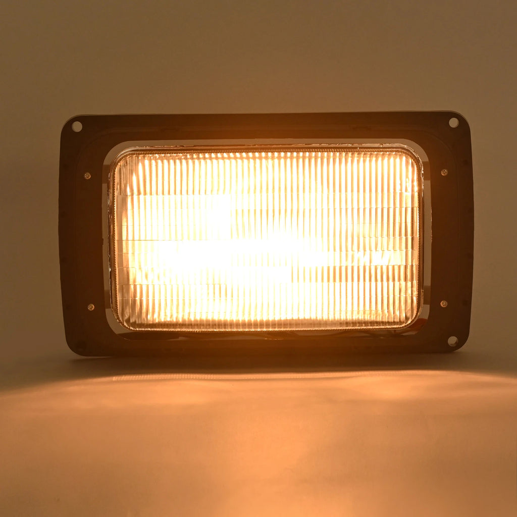 Set of 2 Headlights with Bulbs for Mack CH613 (1990–2017)