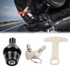 CNC Aluminum Handlebar Helmet Lock for Harley Motorcycle Accessories
