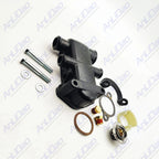 Thermostat Housing for Mercruiser 4.3 5.0 5.7 6.2L (860256A4 18-3530 860256A2)