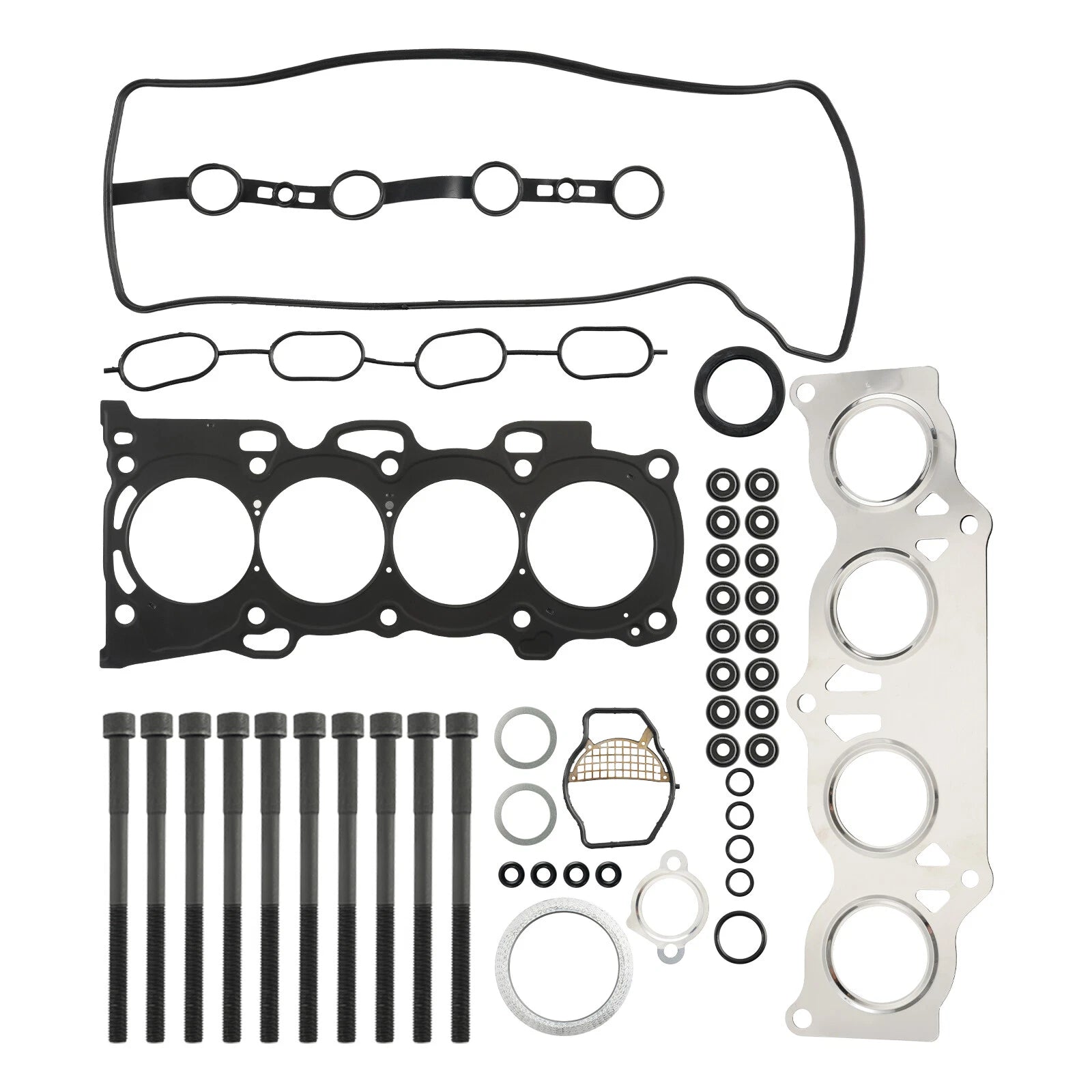 MLS Head Gasket Set Bolts for Toyota Camry Solara Scion (2001–2006)