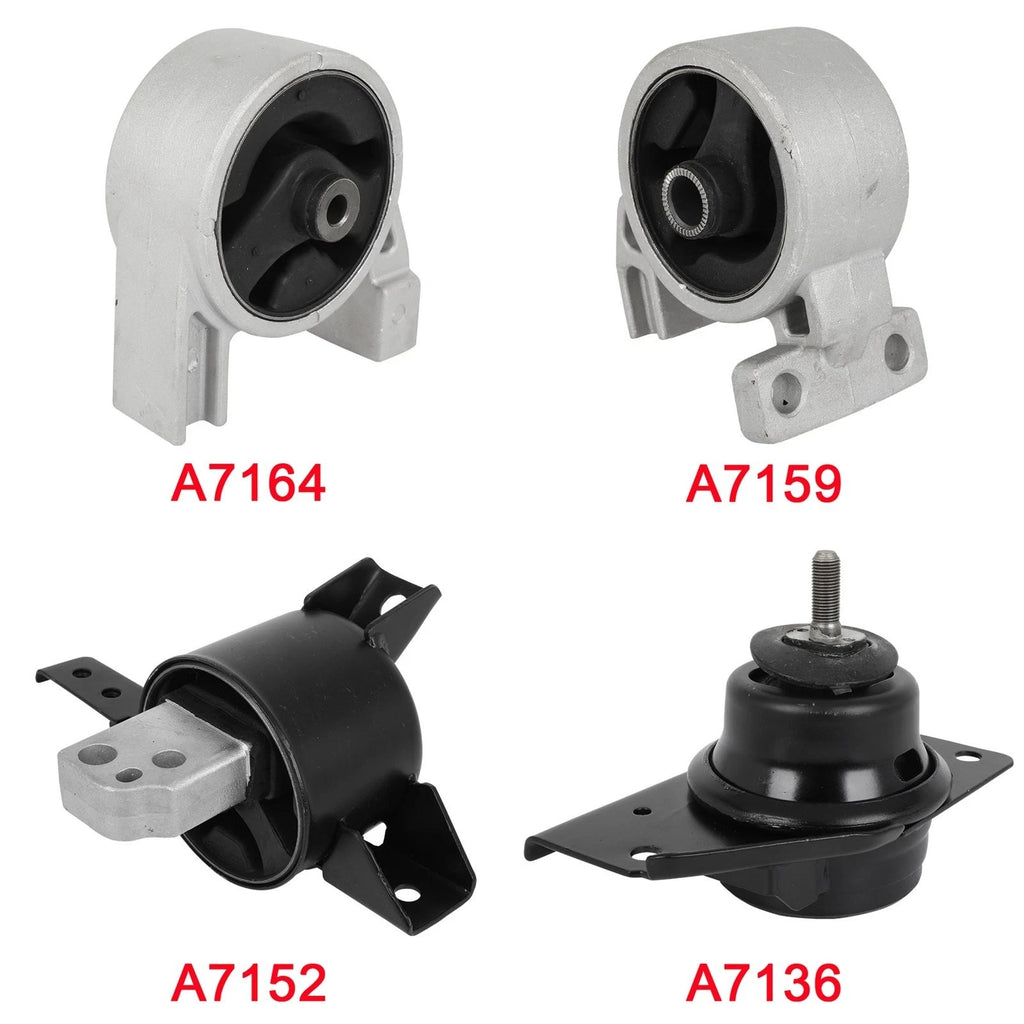 Engine Motor Transmission Mount for Hyundai Accent, Kia Rio 1.6L (2006–2017) A7164