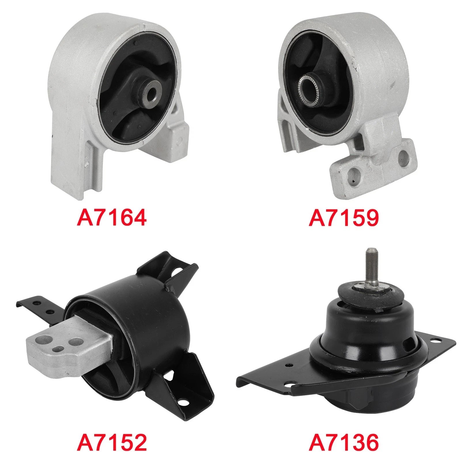Engine Motor Transmission Mount for Hyundai Accent, Kia Rio 1.6L (2006–2017) A7164