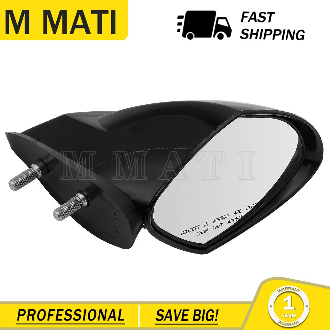 Right Hand Mirror F2C-U596C-00-00 for Yamaha WaveRunner FZR FZS (2009–2016)