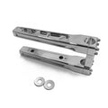 10" Carved Chrome Riser Handlebar Top Clamp for Harley Touring Softail (2014–2023)
