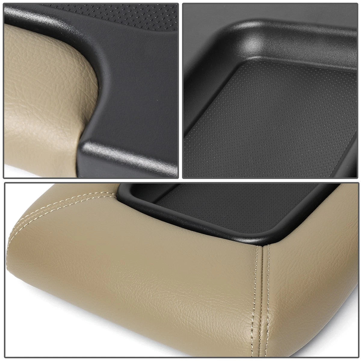 Center Console Lid Repair Kit for Silverado/Sierra (2001–2007) - Beige