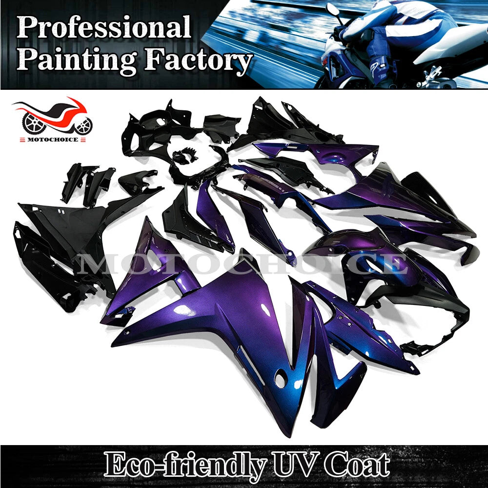 Chameleon Purple Blue Fairing Kit for Honda CBR 500R (2016–2018)