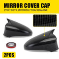 Carbon Fiber Black Mirror Cover Caps for Lexus IS200 IS250 IS300 IS350 (2014–2020)