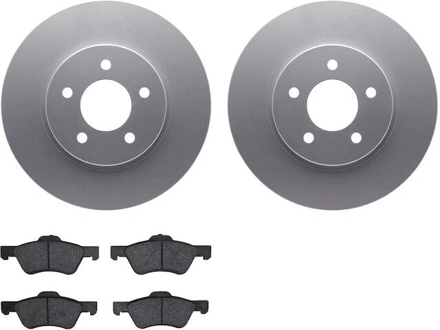 Front Brake Pad and Rotor Kit for Mazda Tribute (2005–2006, 2008–2010) KG869RP