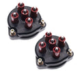 Set of 2 Distributor Caps for Mercedes R129 W124 W140 (500SL S500 400E) Bosch