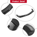 Front Lip Splitter for Corvette C6 (2005–2013) ZR1 Style Carbon Fiber Look