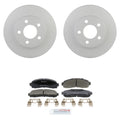 Front Rotors & Ceramic Disc Brake Pad Kit for Explorer B4000 (2001–2003)