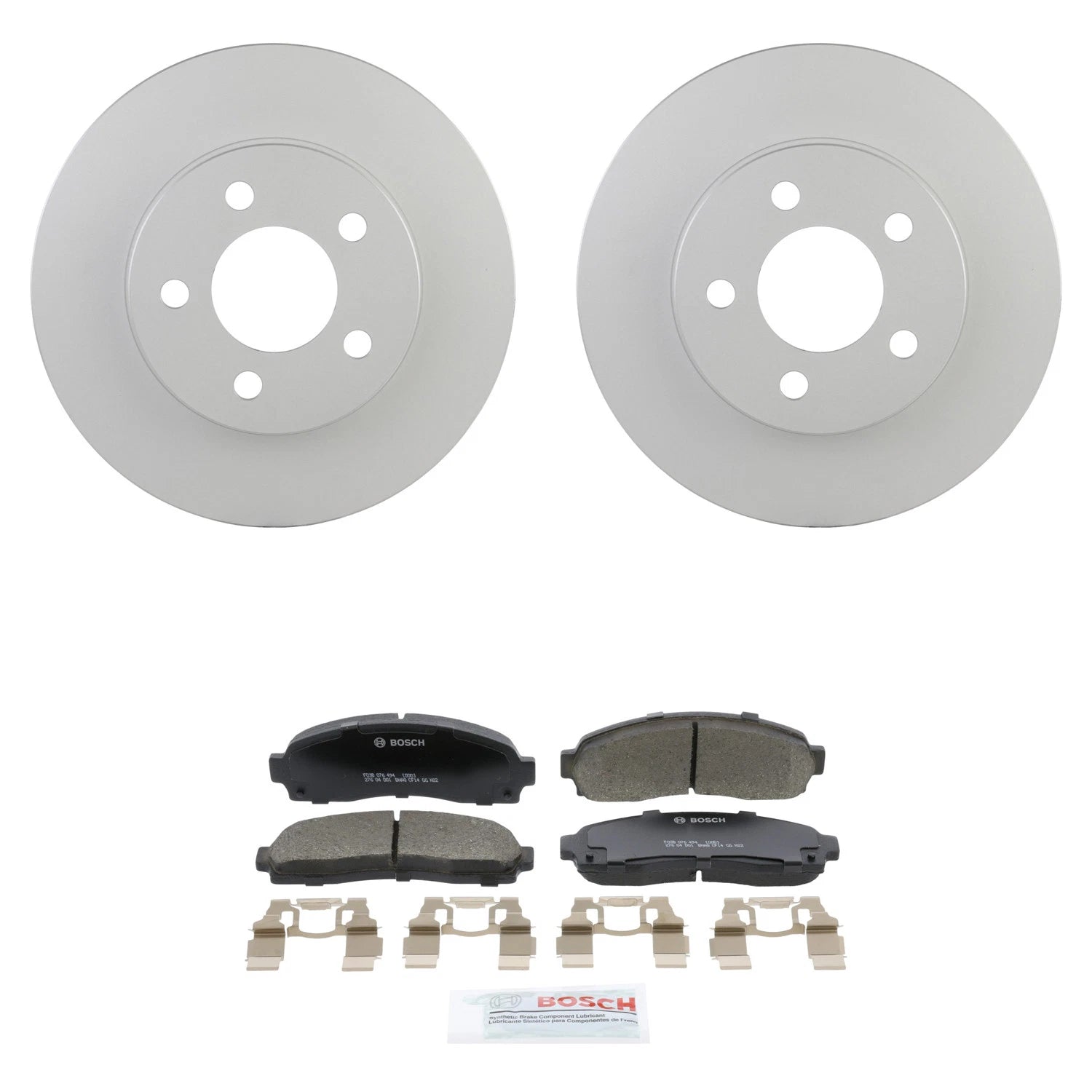 Front Rotors & Ceramic Disc Brake Pad Kit for Explorer B4000 (2001–2003)